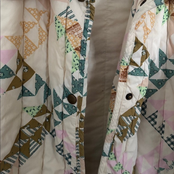 Universal Thread Multicolor Patchwork Utility Jacket - Picture 4 of 8